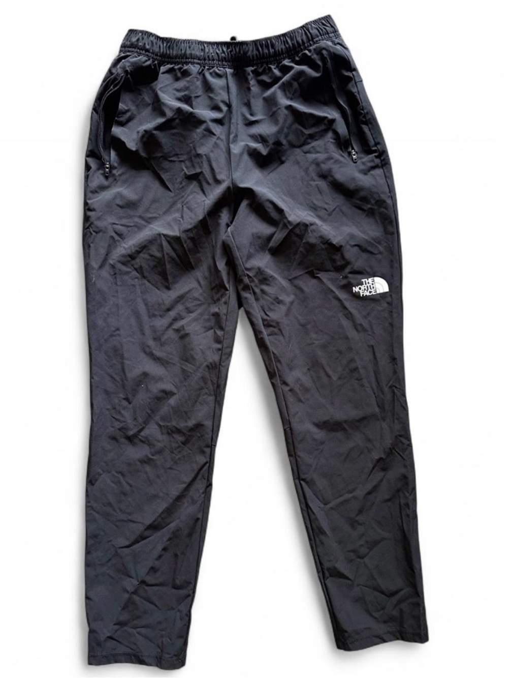 The North Face Black Slim Tech Joggers with Logo